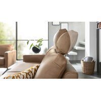 Interliving Sofa Serie 4004 - Kopfstütze fangofarbenes LongLife-Leder Z84-21 - Breite ca. 60 cm