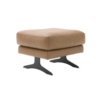 Interliving Sofa Serie 4004 - Polsterhocker fangofarbenes LongLife-Leder Z84-21 - ca. 70 x 60 cm