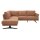 Interliving Sofa Serie 4004 - Ecksofa puderfarbene Chenille S43-17 - Stellfläche ca. 211 x 240 cm