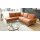 Interliving Sofa Serie 4004 - Ecksofa puderfarbene Chenille S43-17 - Stellfläche ca. 211 x 240 cm