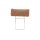 Interliving Sofa Serie 4004 - Kopfstütze puderfarbene Chenille S43-17 - Breite ca. 60 cm
