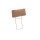 Interliving Sofa Serie 4004 - Kopfstütze puderfarbene Chenille S43-17 - Breite ca. 60 cm