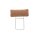 Interliving Sofa Serie 4004 - Kopfstütze puderfarbene Chenille S43-17 - Breite ca. 60 cm