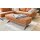 Interliving Sofa Serie 4004 - XXL-Hocker puderfarbene Chenille S43-17 - ca. 140 x 60 cm