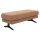 Interliving Sofa Serie 4004 - XXL-Hocker puderfarbene Chenille S43-17 - ca. 140 x 60 cm