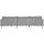 Interliving Sofa Serie 4004 - Ecksofa hellgraues Longlife-Leder Z69-22 - Stellfläche ca. 276 x 170 cm