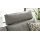 Interliving Sofa Serie 4004 - Kopfstütze hellgraues LongLife-Leder Z69-22 - Breite ca. 60 cm