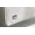 Interliving Sofa Serie 4004 - XXL-Hocker hellgraues LongLife-Leder Z69.22 - ca. 140 x 60 cm