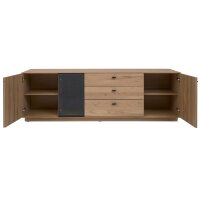 Interliving Wohnzimmer Serie 2025 - Lowboard Wildeiche,...