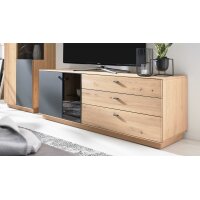 Interliving Wohnzimmer Serie 2025 - Lowboard Wildeiche,...