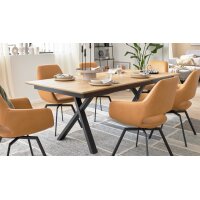 Interliving Esszimmer Serie 5112 - Esstisch goldbraune...