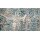 Interliving Teppich Serie L-8700 Grau-Blau – ca. 160 x 230 cm