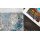 Interliving Teppich Serie L-8700 Grau-Blau – ca. 160 x 230 cm