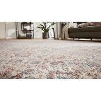 Interliving Teppich Serie L-8720 Creme-Blau – ca. 160 x 230 cm
