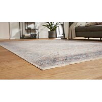 Interliving Teppich Serie L-8720 Creme-Blau – ca. 160 x 230 cm
