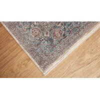 Interliving Teppich Serie L-8720 Creme-Blau – ca. 160 x 230 cm