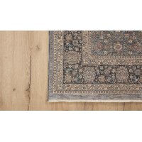 Interliving Teppich Serie L-8730 Blau-Blau – ca. 160 x 230 cm