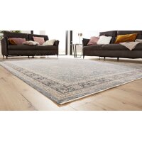 Interliving Teppich Serie L-8730 Blau-Blau – ca. 160 x 230 cm