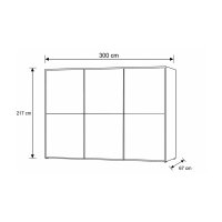 Interliving Kleiderschrank Serie 1205 –...