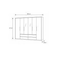 Interliving Kleiderschrank Serie 1205 –...