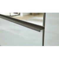 Interliving Kleiderschrank Serie 1205 – Falttürenschrank Weiß & Kieselgrau – sechs Türen, vier Schubladen, Breite ca. 300 cm