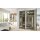 Interliving Kleiderschrank Serie 1207 – Kleiderschrank Manhattan - vier Türen, Breite ca. 200 cm