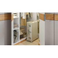 Interliving Kleiderschrank Serie 1207 – Eckschrank Taupe & Balkeneiche - Stellfläche ca. 293 x 252 cm