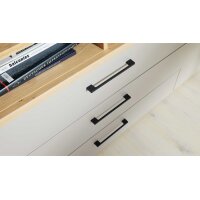 Interliving Kleiderschrank Serie 1207 – Eckschrank Taupe & Balkeneiche - Stellfläche ca. 293 x 252 cm