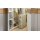 Interliving Kleiderschrank Serie 1207 – Eckschrank Taupe & Balkeneiche - Stellfläche ca. 293 x 252 cm