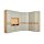 Interliving Kleiderschrank Serie 1207 – Eckschrank Taupe & Balkeneiche - Stellfläche ca. 293 x 252 cm