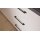 Interliving Kleiderschrank Serie 1207 – Kleiderschrank mit TV-Nische Weiß & Manhattan – sechs Türen, zwei Schubladen, Breite ca. 302 cm