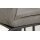 Interliving Esszimmer Serie 5104 – Barstuhl dunkelgraue Mikrofaser Onyx & mattschwarzes Vierkantrohr
