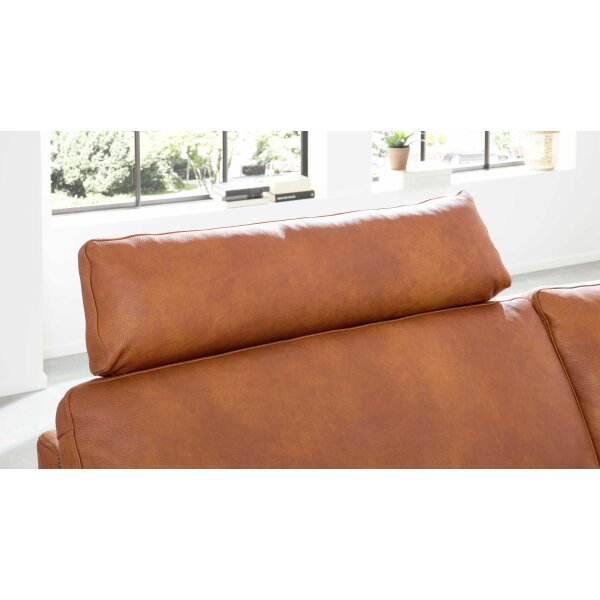 Interliving Sofa Serie 4004 - Kopfstütze cognacfarbenes LongLife-Leder Z75-50 - Breite ca. 90 cm
