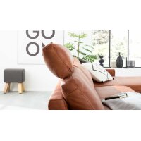 Interliving Sofa Serie 4004 - Kopfstütze cognacfarbenes LongLife-Leder Z75-50 - Breite ca. 90 cm