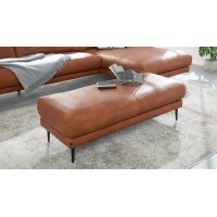 Interliving Sofa Serie 4004 - XXL-Hocker cognacfarbenes...