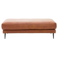 Interliving Sofa Serie 4004 - XXL-Hocker cognacfarbenes...