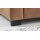 Modulmaster MM-ZE1001 - XXL-Funktionshocker zimtfarbene Mikrofaser Deluxe & schwarze Metallfüße - ca. 130 x 65 cm