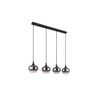 GLOBO Lampe-Serie Maxy - Hängeleuchte Rauchglas...