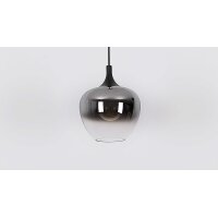 GLOBO Lampe-Serie Maxy - Hängeleuchte Rauchglas & mattschwarzes Metall - Länge ca. 100 cm