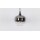 GLOBO Lampe-Serie Maxy - Deckenleuchte Rauchglas & mattschwarzes Metall - Durchmesser ca. 45 cm