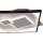 Paul Neuhaus Leuchten Serie Mailak weißes & schwarzes Metall - ca. 57 x 57 cm