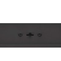 TRIO Leuchten Serie Orbit - Hängelampe mattschwarzes Metall - Länge ca. 100 cm
