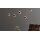 TRIO Leuchten Serie Orbit - Hängelampe mattschwarzes Metall - Länge ca. 100 cm
