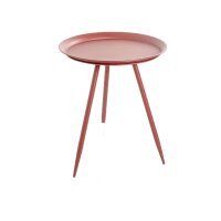 Beistelltisch Höhe ca. 47 cm - Rot