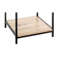 Beistelltisch Holz & Schwarz - ca. 40 x 50 cm