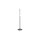 Garderobenständer Schwarz & Grau - Höhe ca. 175 cm