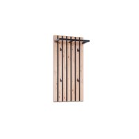 Wandgarderobe Tip 3 Artisaneiche & Schwarz –...