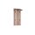 Wandgarderobe Tip 3 Artisaneiche & Schwarz – ca. 45 x 90 cm