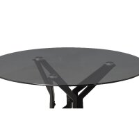 Couchtisch Miri 2 Grau & Schwarz – Durchmesser...
