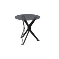 Beistelltisch Miri 1 Grau & Schwarz –...